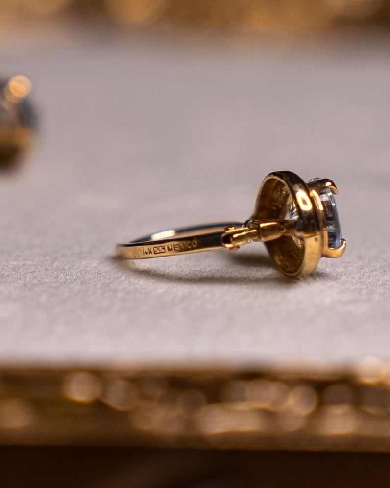 14k Perita Dangling Earrings