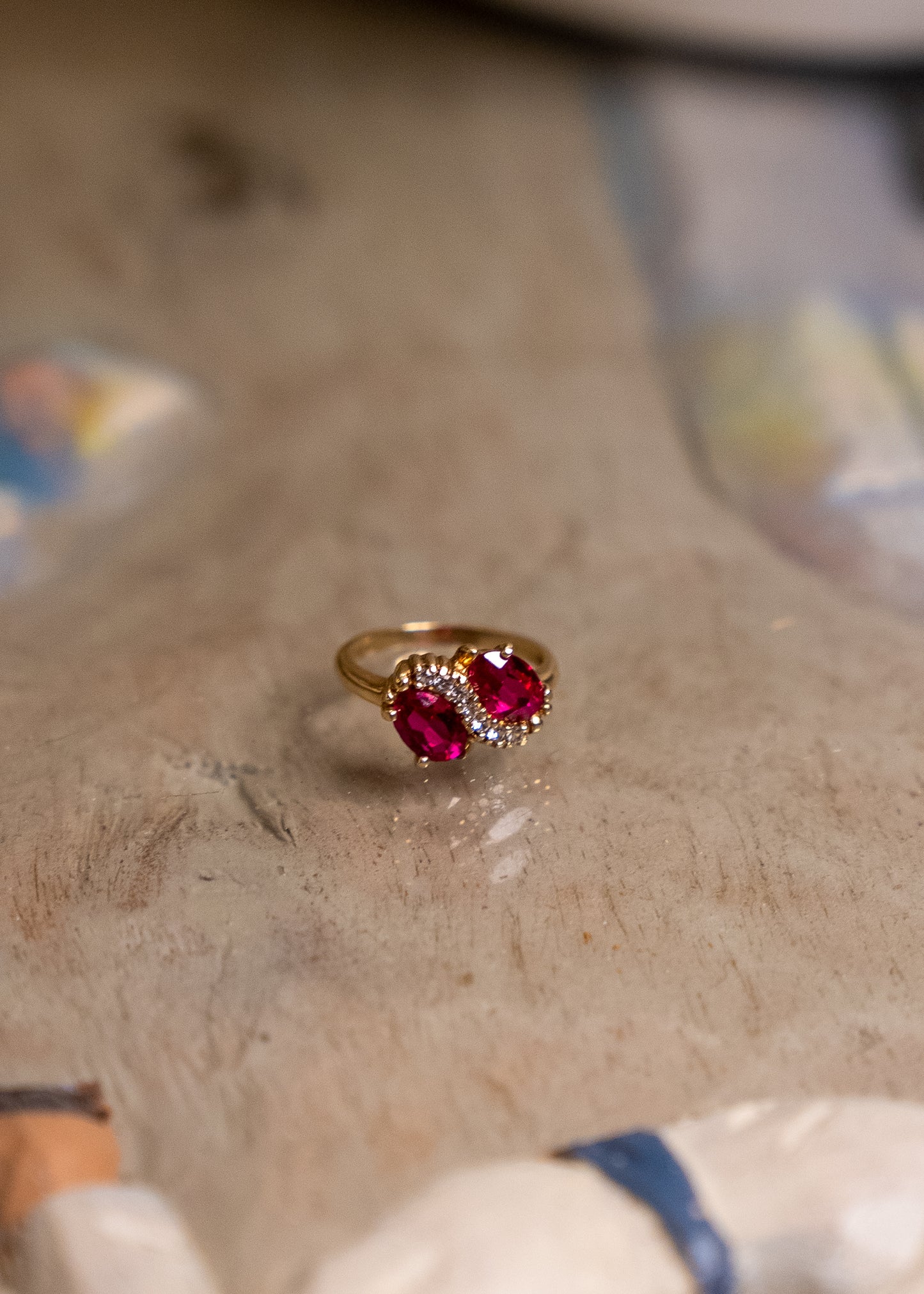 10k Corazones Infinitos Ring