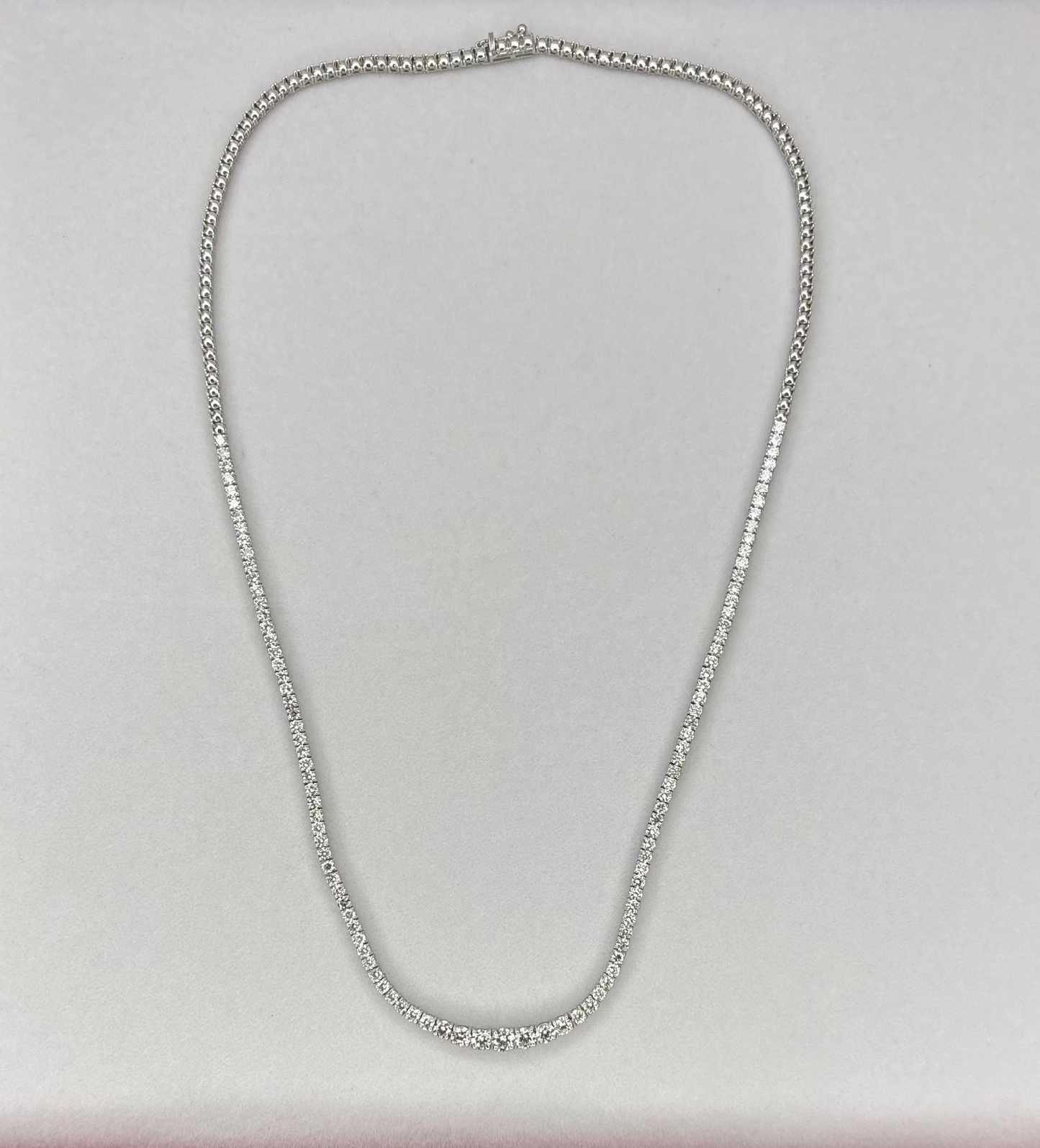 18k De Tennis Gargantilla